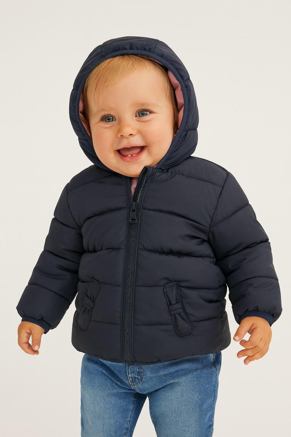 S.Oliver Baby Girl's Navy Zippered Jacket |S.Oliver in Lebanon