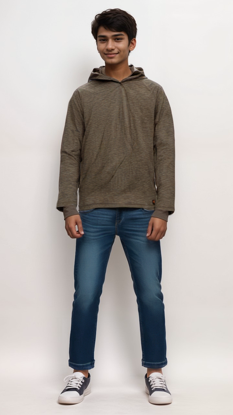 S.Oliver Boy's Grey Long-Sleeve Hoodie |S.Oliver in Lebanon