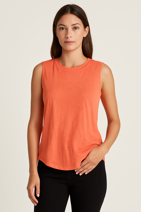 Mango Women's Light Coral Short Sleeve Blouse | Mango In Lebanon