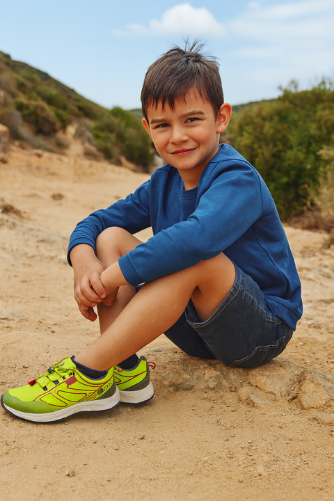 Jack Wolfskin Boy's Green Rocket Hiker 2 Texapore K Sneakers |Jack Wolfskin in Lebanon
