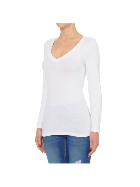 Aveto Women's White Long-Sleeve Blouse | Aveto In Lebanon