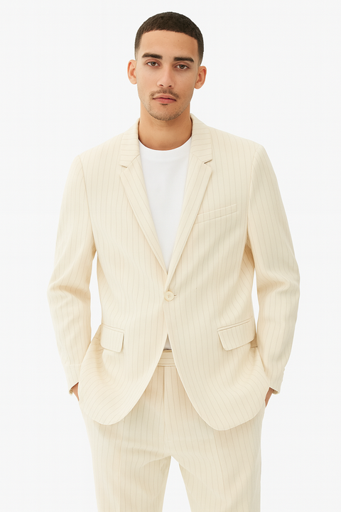 ASOS Design  Men's Ecru Blazer ANF107
