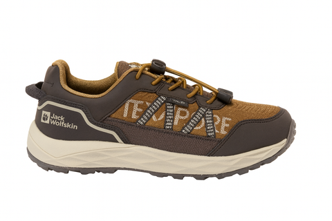 Jack Wolfskin Boy's Brown Portland 2 Texapore K Sneakers |Jack Wolfskin in Lebanon