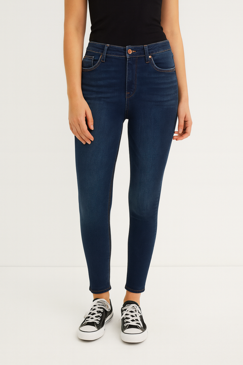 Lee Women's Navy 433 Slim Narrow High Rise Jeans | Lee In Lebanon