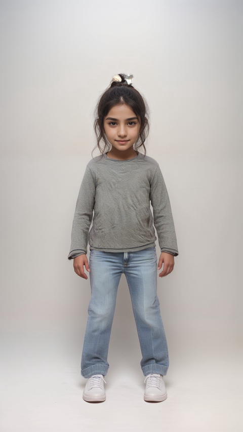S.Oliver Girl's Grey Long-Sleeve Blouse |S.Oliver in Lebanon