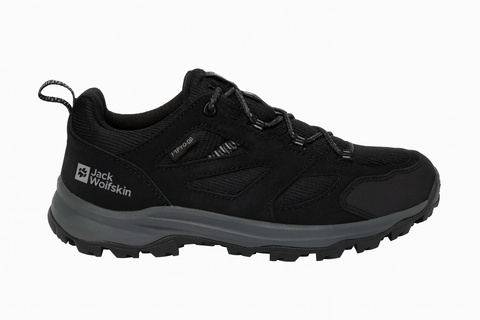 Jack Wolfskin Boy's Black Vojo Tour Texapore Low K Sneakers |Jack Wolfskin in Lebanon