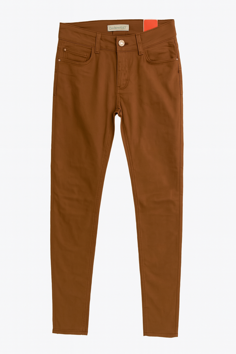 Mango Women's Brown Skinny Jeans |Mango In Lebanon
