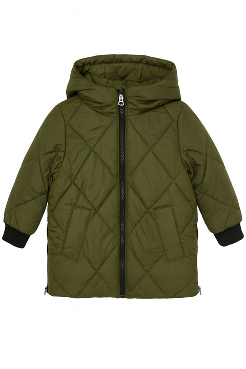 Terranova Boy's Puffer Olive Green Jacket  | Terranova In Lebanon