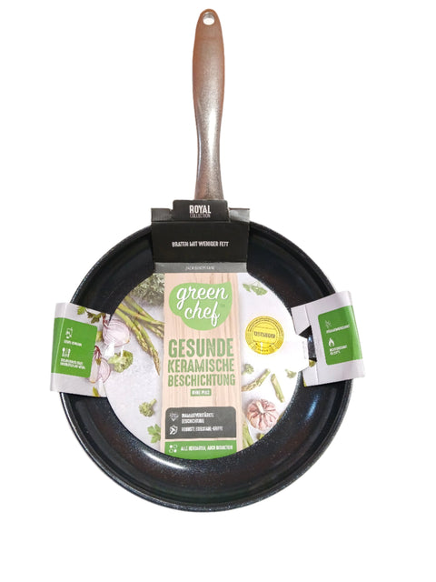 Green Chef Black Healthy Ceramic Coating Pan 24cm | Green Chef In Lebanon