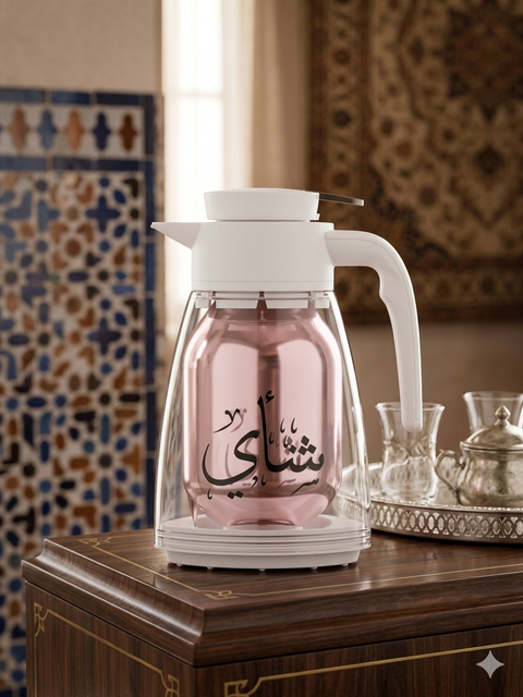 Ejshe White Hot & Cold Vacuum Flask 1L K-5 | Ejshe In Lebanon