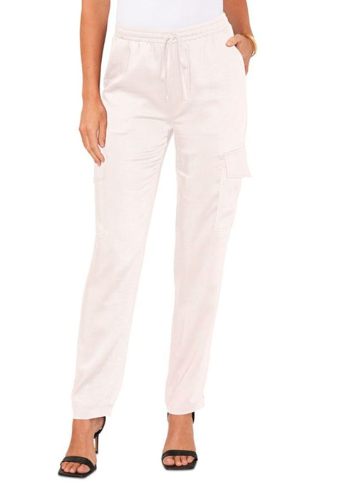 Vince Camuto Women's Off White Metallic Cargo Pants |Vince Camuto In Lebanon