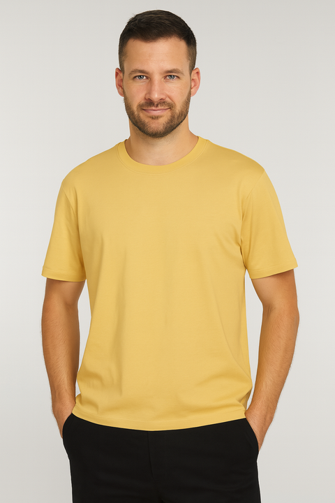 Asos Design Men's Ecru T-Shirt ANF749