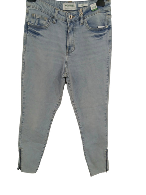 Re Generation Women's Light Blue High Rise Ankle Skinny Hydro Jeans | Re Generation In Lebanon