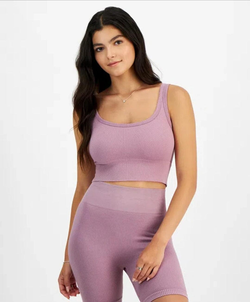 Hippie Rose Women's Purple Sleeveless Crop Top| Hippie Rose in Lebanon