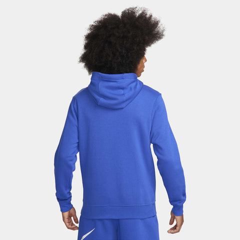 Nike Men's Blue Sportswear Club, Fleece Full-Zip Hooded Jacket | Nike In Lebanon
