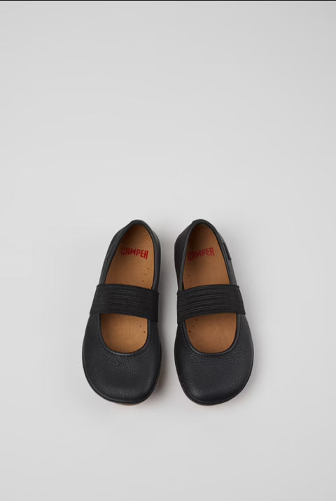 Camper Girl's Black Right Nina Mary Jane Moccasins | Camper In Lebanon