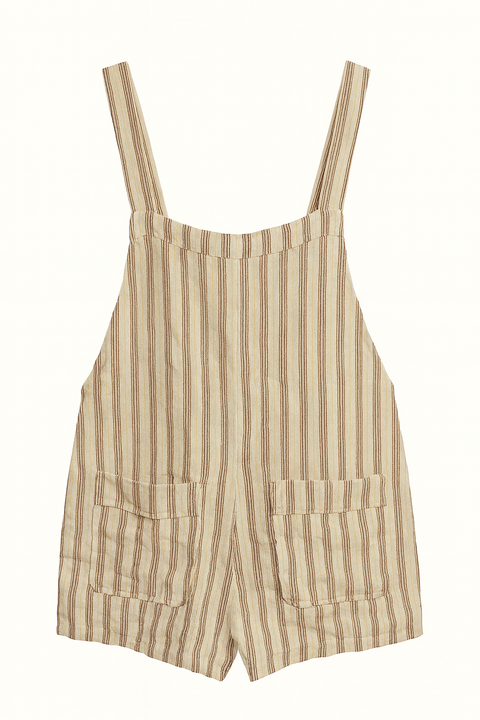 Forever 21 Women's White-Multi Striped Romper |Forever 21 In Lebanon