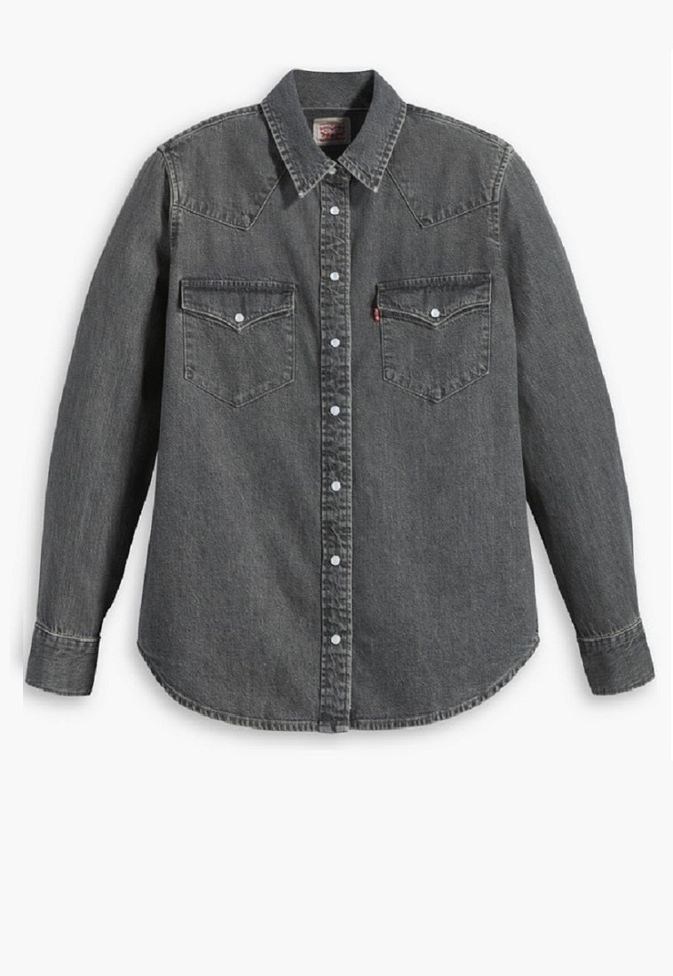 Levi's Women's Black Ultimate Western Denim Shirt | Levi's In Lebanon