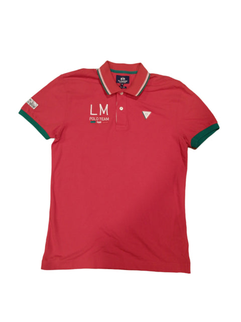 La Martina Men's Red T-Shirt | La Martina In Lebanon