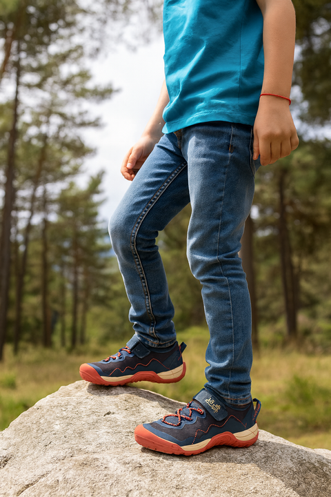 Jack Wolfskin Boy's Navy Levente Shield Low K Sneakers |Jack Wolfskin in Lebanon