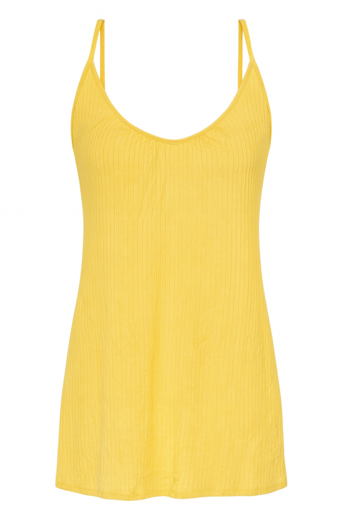 Forever 21 Women's Yellow Sleeveless Knit Dress | Forever 21 In Lebanon