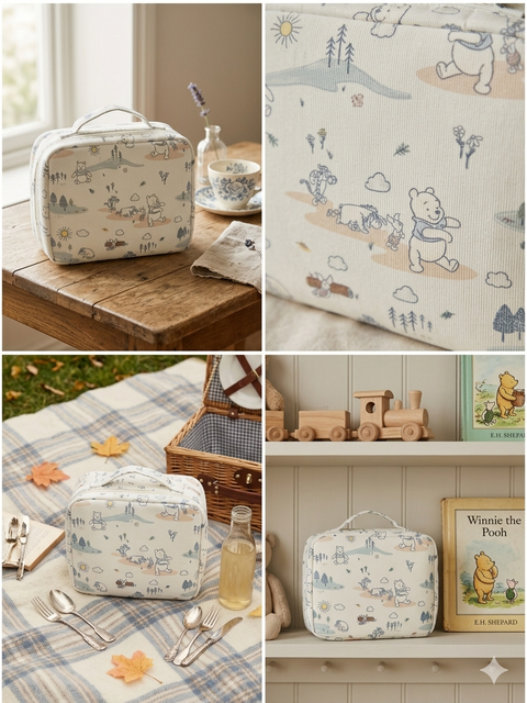 Sinsay White Winnie The Pooh Printed Baby Diaper Bag | Sinsay In Lebanon