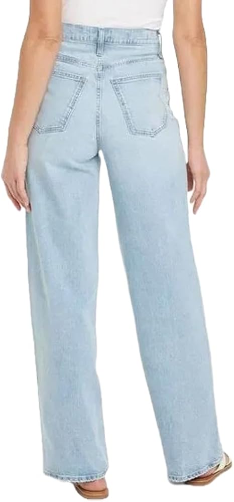 Universal Thread Women's Light Blue High-Rise Wide Leg Jeans | Universal Thread In Lebanon