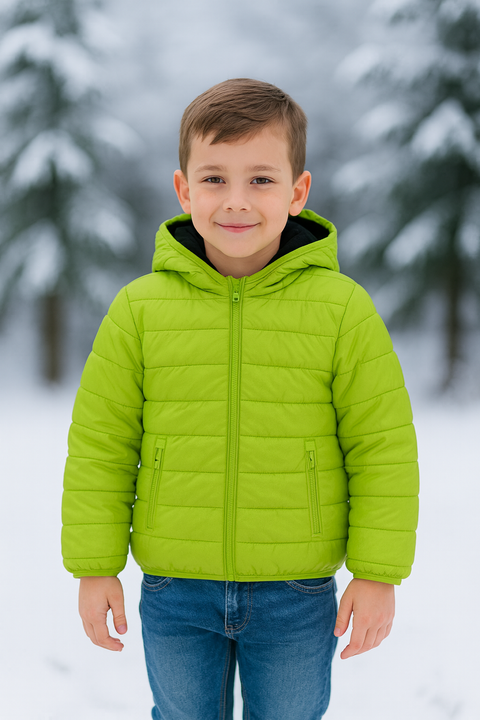 Terranova Boy's Lemon Green Jacket  | Terranova In Lebanon