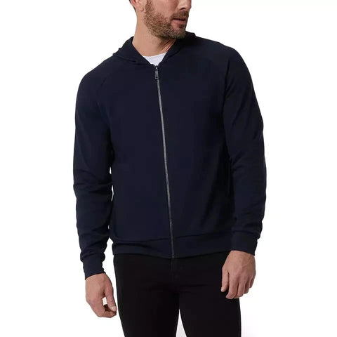 32 Degrees Men's Navy Long Sleeve With Hat Jacket |32 Degrees In Lebanon