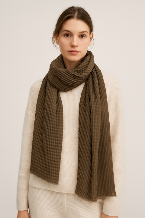 Forever 21 Women's Dark Green Scarf | Forever 21 In Lebanon