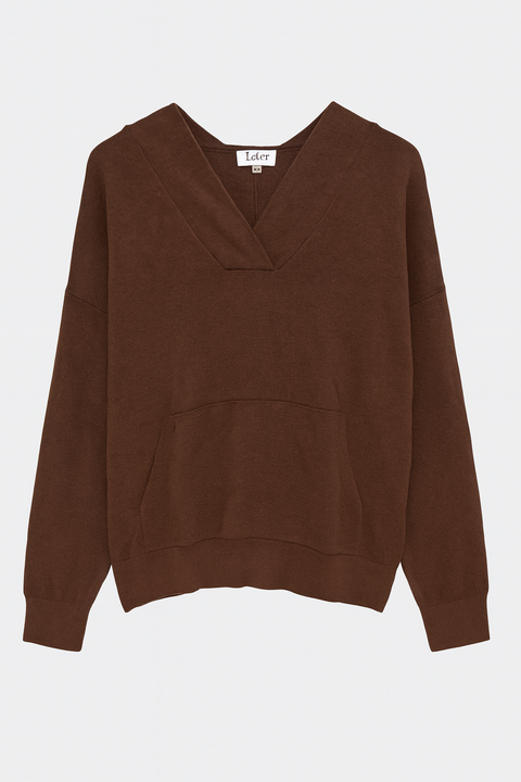 LeGer Women's Burgundy Long-Sleeve Sweatshirt | LeGer in Lebanon