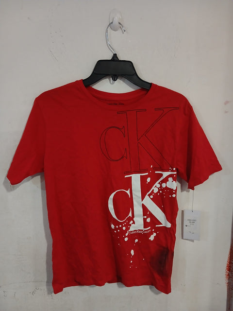 Calvin Klein Jeans  Men's Red CK Printed T-Shirts     | Calvin Klein in Lebanon