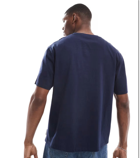 Lee Men's Navy Round Neck Short Sleeve T-Shirt | Lee In Lebanon