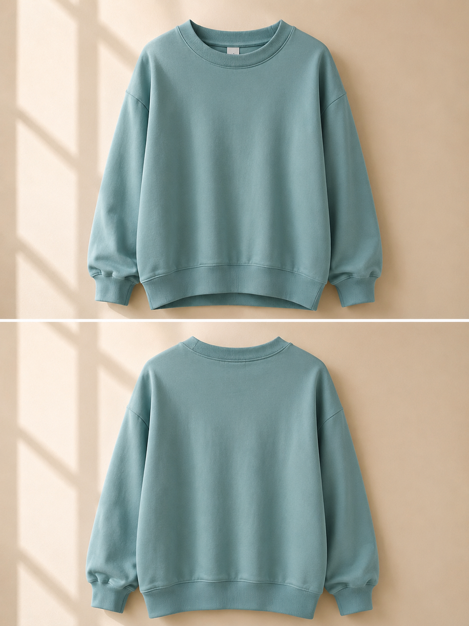 Zara Boy's Sage Green Plain Sweatshirt | Zara In Lebanon