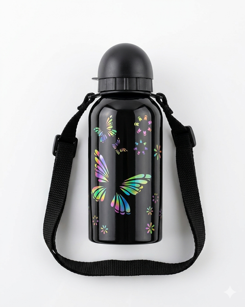 SD Gourde Black Printed Aluminium 400ml B40A|SD In Lebanon