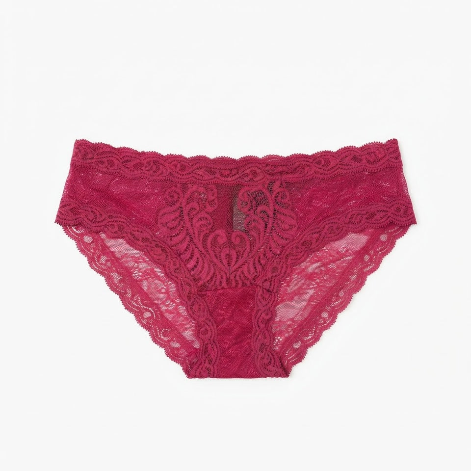 Natori Women's Fuchsia Lace All Over Briefs