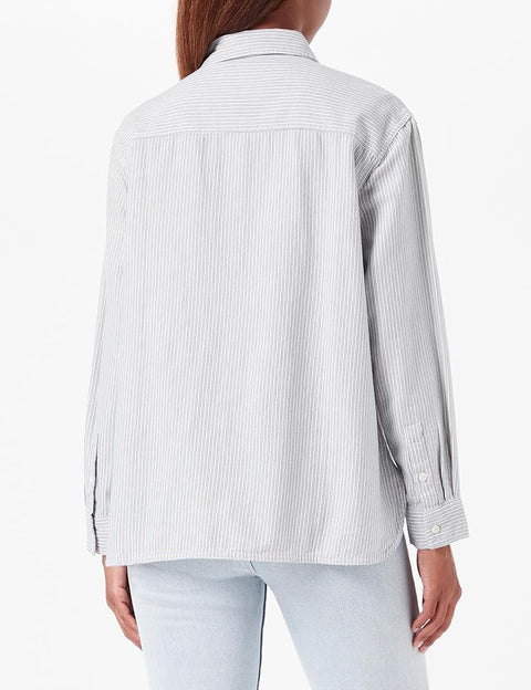 Lee Women's Off White Striped Deep Water Shirt | Lee In Lebanon