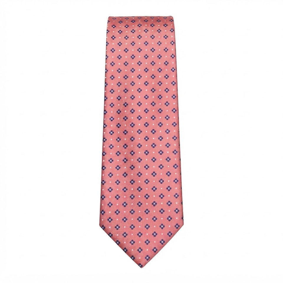 Brooks Brothers Men's Pink Floral Necktie