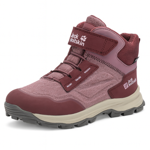 Jack Wolfskin Girl's Purple Cyrox Texapore Mid w K Sneakers |Jack Wolfskin in Lebanon