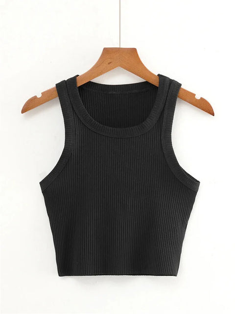 Hippie Rose Women's Dark Gray Sleeveless Blouse | Hippic Rose In Lebanon