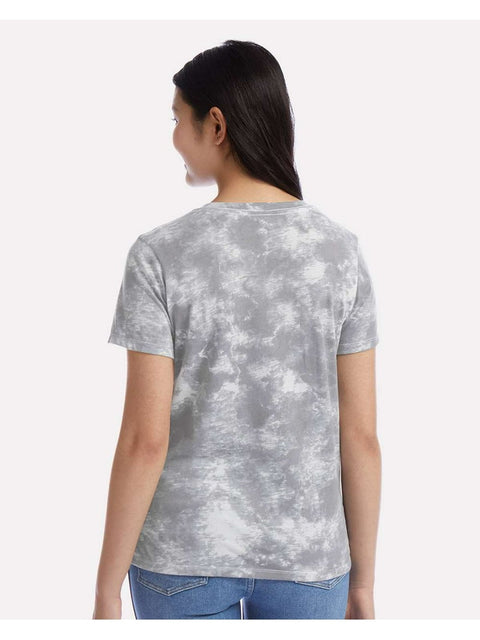 Alternative Women's Grey & White Round Neck T-Shirt | Alternative In Lebanon