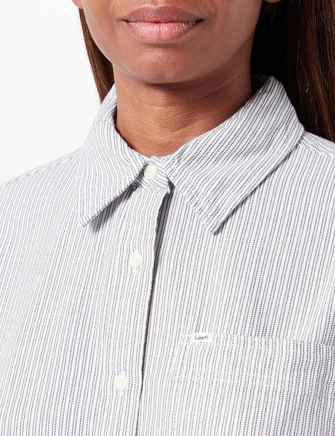 Lee Women's Off White Striped Deep Water Shirt | Lee In Lebanon