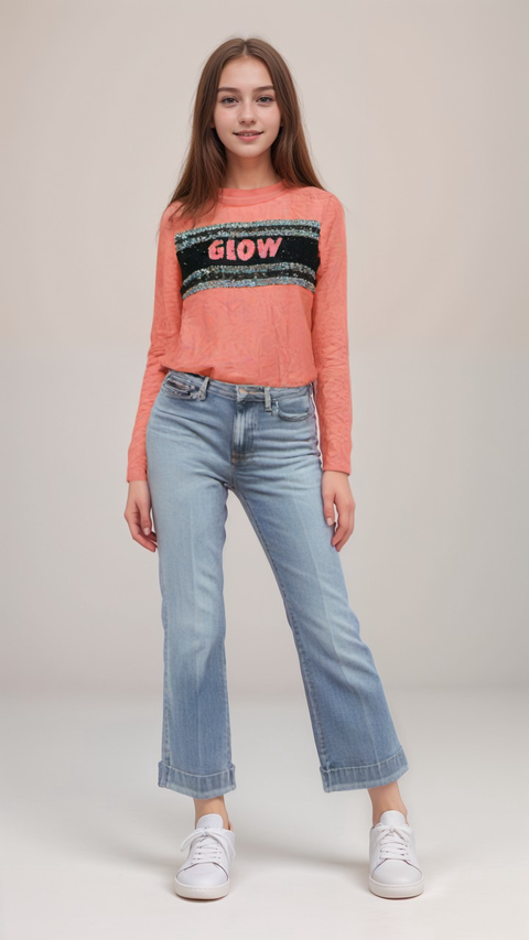 S.Oliver Girl's Pink Long-Sleeve Blouse |S.Oliver in Lebanon