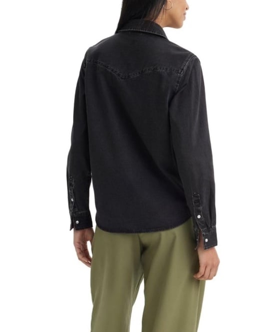 Levi's Women's Black Ultimate Western Denim Shirt | Levi's In Lebanon
