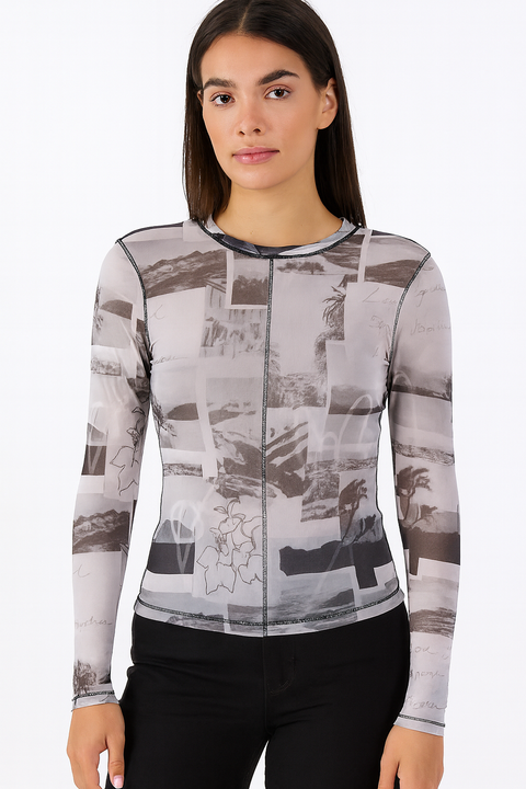 Topshop Women's Multicolor Blouse ANF694
