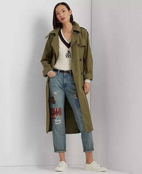 Lauren Ralph Lauren Women's Blue Chubby Relaxed Taper Jeans | Lauren Ralph Lauren In Lebanon
