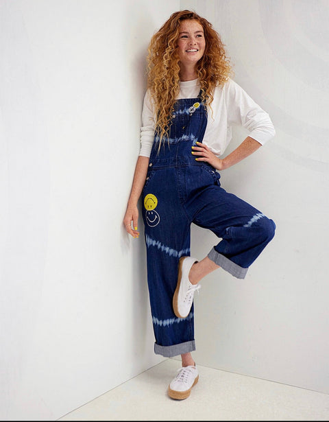 Lee Women's  Navy Seasonal Dungaree Jeans Overall | Lee In Lebanon
