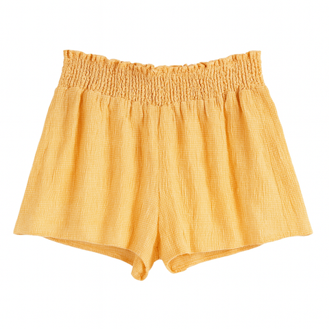 Forever 21 Women's Light Orange Ruffle Short |Forever 21 In Lebanon