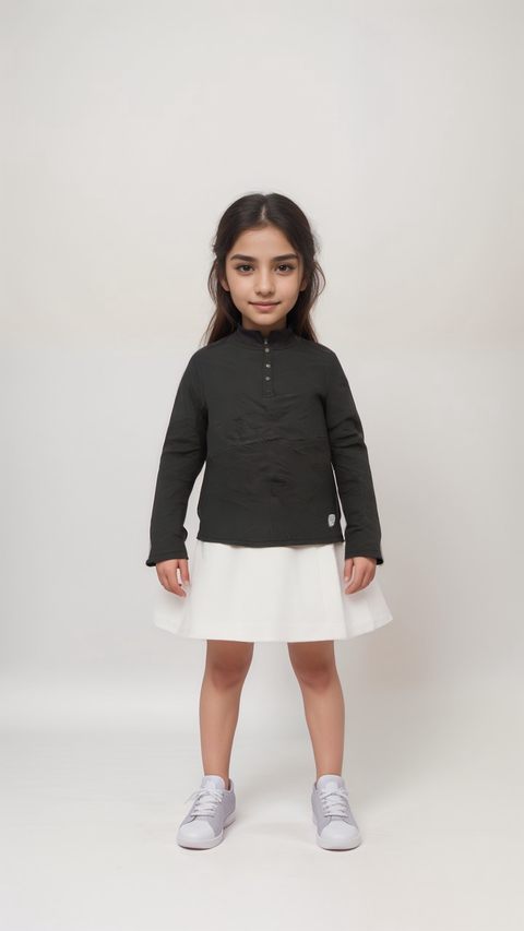 S.Oliver Girl's Black Long-Sleeve Blouse |S.Oliver in Lebanon