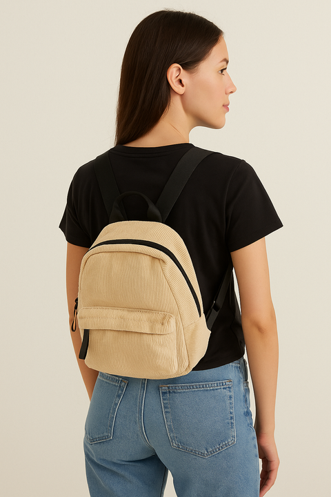Forever 21 Women's Beige Backpack |Forever 21 in Lebanon